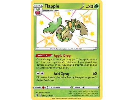 Pokémon Flapple (SHF SV13)