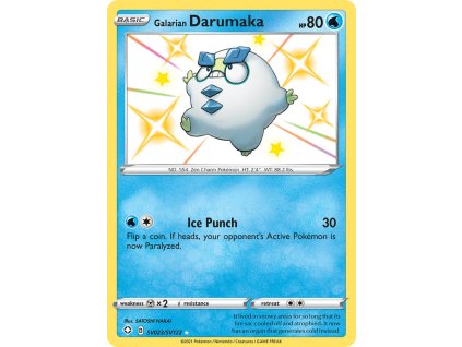 Pokémon Galarian Darumaka (SHF SV23)