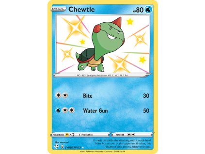 Pokémon Chewtle (SHF SV28)