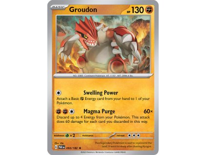 Pokémon Paradox Rift Groudon 093