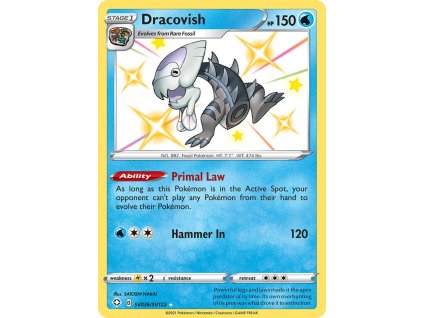 Pokémon Dracovish (SHF SV36)
