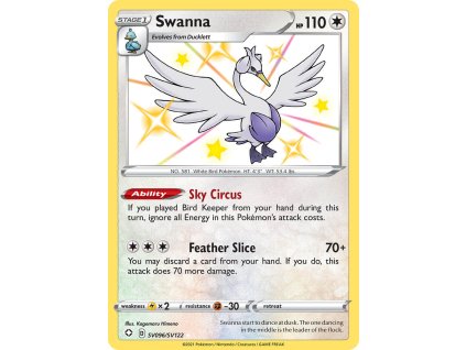 Pokémon Swanna (SHF SV96)