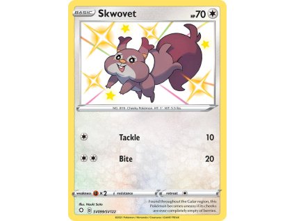 Pokémon Skwovet (SHF SV99)