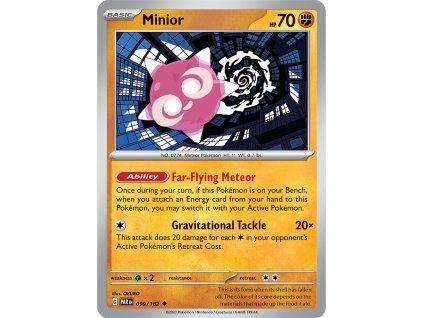 Pokémon Minior (PAR 099, NM)