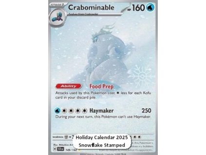 Pokémon Crabominable (SCR 149)