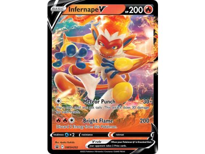 Pokémon Infernape V (SWSH 252)