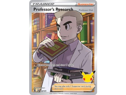 Pokémon Professor’s Research – Professor Oak (CEL 024)