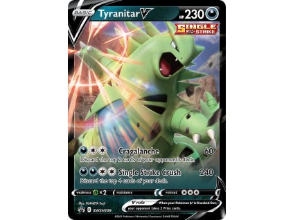 Pokémon Tyranitar V (SWSH 109)