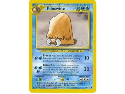 Pokémon Piloswine (NG 44)