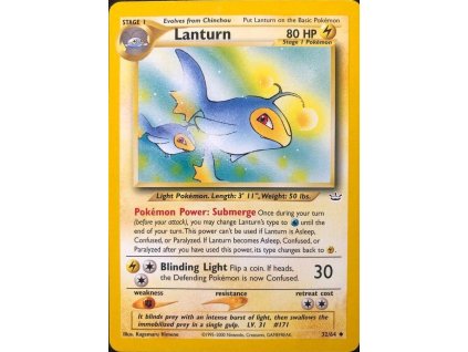 Pokémon Lanturn (NR 32)