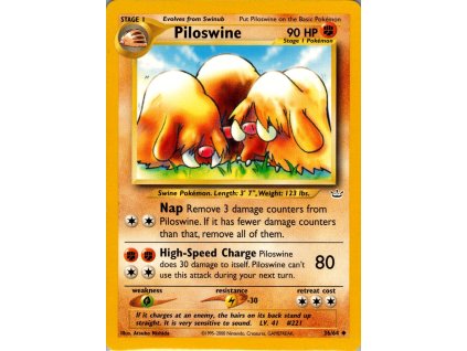Pokémon Piloswine (NR 36)