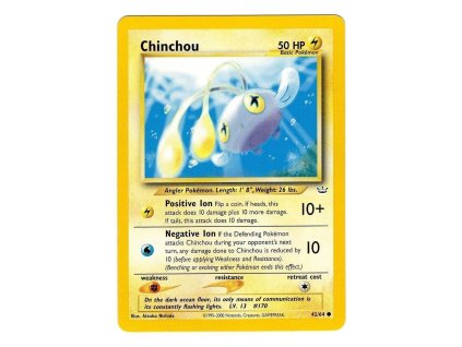 Pokémon Chinchou (NR 42)