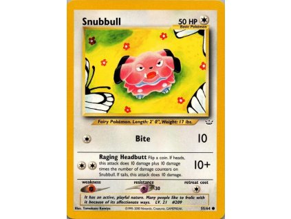Pokémon Snubbull (NR 55)