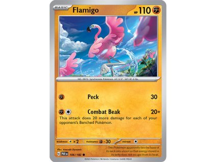 Pokémon Paradox Rift Flamigo 106