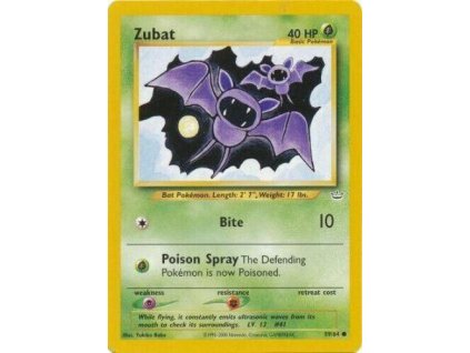 Pokémon Zubat (NR 59)