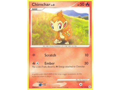 Pokémon Chimchar Lv.8 (DP 76)