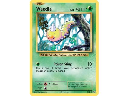 Pokémon Weedle (EVO 5)
