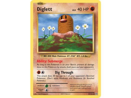 Pokémon Diglett (EVO 55)