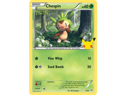 Pokémon Chespin (MCD25 6)