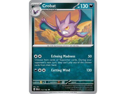 Pokémon Crobat (PAR 112, NM)