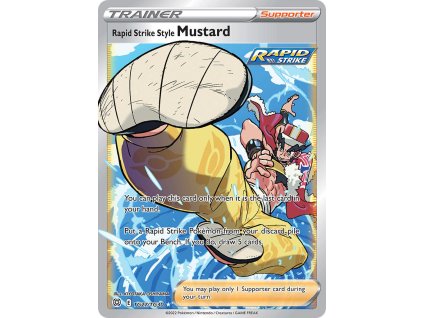 Pokémon Rapid Strike Style Mustard (BRS TG27)