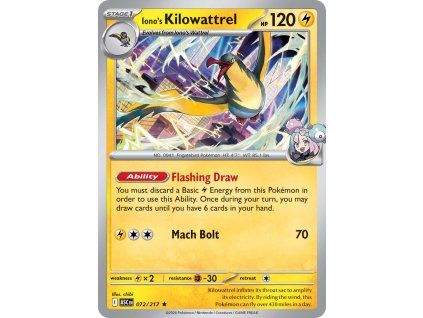 Iono's Kilowattrel (ASC 072)