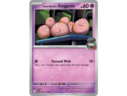 Team Rocket's Exeggcute (ASC 077)