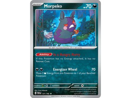 Pokémon Morpeko (PAR 121, NM)