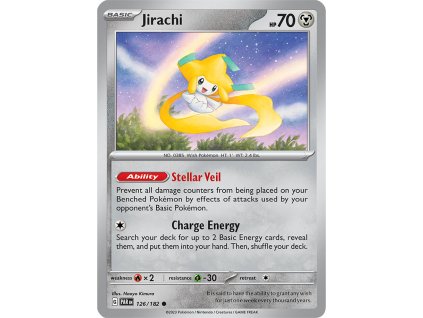 Pokémon Paradox Rift Jirachi 126