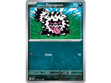Galarian Zigzagoon (ASC 130)