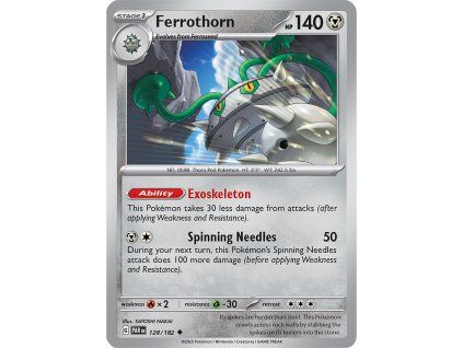 Pokémon Ferrothorn (PAR 128)