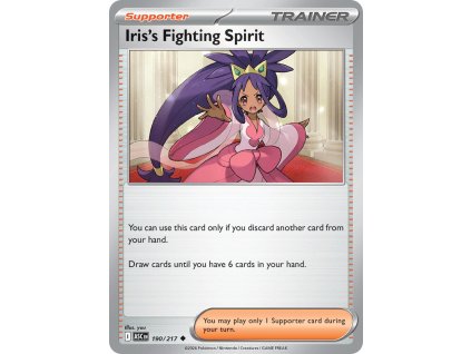 Iris's Fighting Spirit (ASC 190)