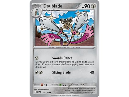 Pokémon Paradox Rift Doublade 133