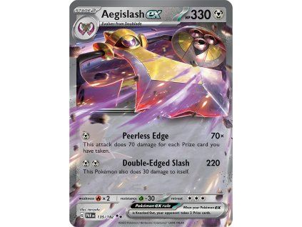 Pokémon Aegislash ex (PAR 135, NM)