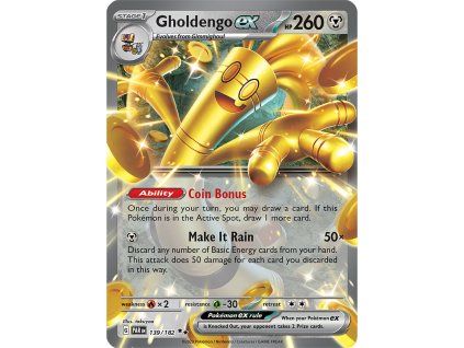 Pokémon Gholdengo ex (PAR 139, NM)