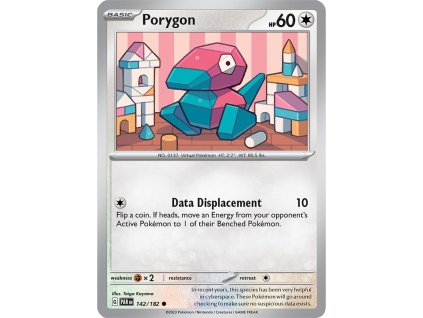 Pokemon Paradox Rift Porygon 142