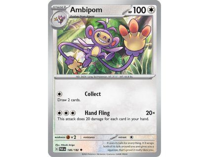 Pokémon Ambipom (PAR 146)