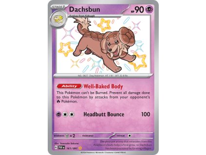 Pokémon Dachsbun (PAF 161)