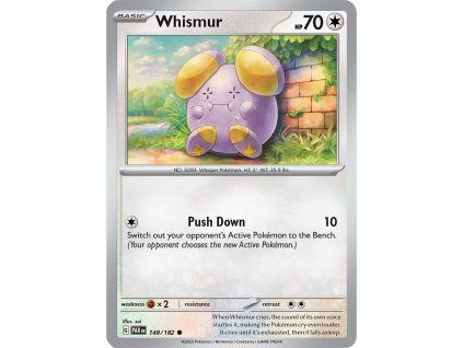 Pokémon Whismur (PAR 148, NM)