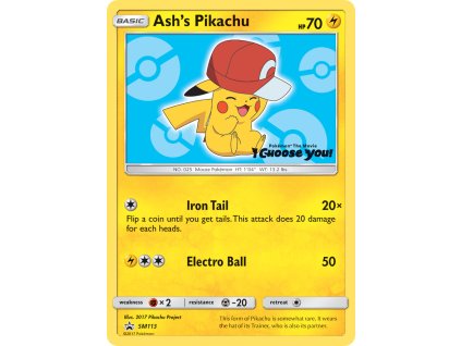 Pokémon Ash's Pikachu (SM 113)