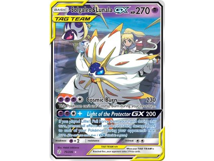 Pokémon Solgaleo & Lunala GX (CEC 75)