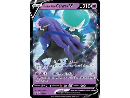 Pokémon Shadow Rider Calyrex V (SWSH 131)