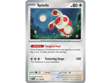 Pokémon Spinda (PAR 151, NM)
