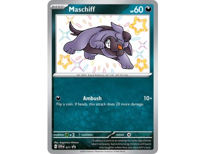 Pokémon Maschiff (SVP 071)