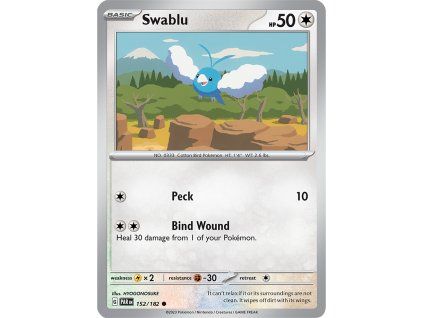 Pokémon Swablu (PAR 152, NM)