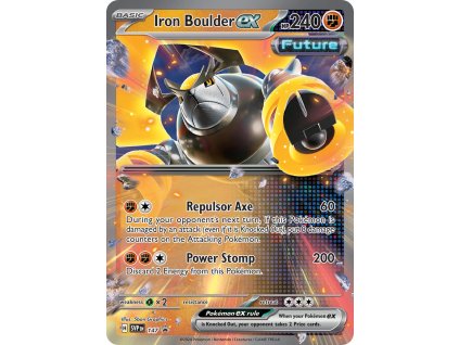 Pokémon Iron Boulder ex (SVP 147)