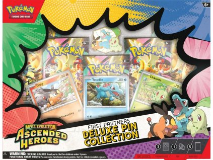 Pokémon TCG: First Partner Deluxe Pin Collection