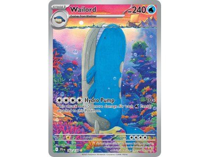 Pokémon Wailord (JTG 162)