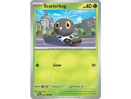 Pokémon Scatterbug (POR 007)