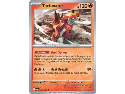 Pokémon Turtonator (POR 017)